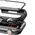 Bizon Case Case + Glass Set Apple Watch 8/7 41mm black
