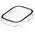 Bizon Case+Glass Watch Apple Watch 10 46mm clear