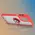 Bizon Case Hybrid Ring Motorola Moto G55 5G smoky with a red frame