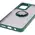 Bizon Case Hybrid Ring Motorola Moto G35 5G smoky with a dark green frame