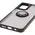 Bizon Case Hybrid Ring Motorola Moto G35 5G smoky with a black frame