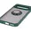 Bizon Case Hybrid Ring Google Pixel 9 / 9 Pro smoky with a dark green frame