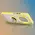 Bizon Case Hybrid Ring Xiaomi Redmi 14C 4G / POCO C75 smoky with a yellow frame