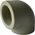 Red Brand ABG !ELBOW 90° 40 RED 7567885 5902814625156