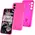 Bizon Soft Case Samsung Galaxy S24 FE neon pink
