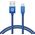 Καλώδιο Swissten Universalus Swissten Textile USB-C 3.1, 2.0 m, sidabrinės spalvos 5607975 8595217455351