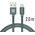 Καλώδιο Swissten Universalus Swissten Textile USB-C 3.1 καλώδιο USB, 2.0 m, pilkos spalvos 5607966 8595217455344