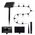 Forever Light LED Solar Garland SUNARI FLS-60 7,5m 10 bulbs IP44 5907457732704