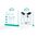 Devia cable 3in1 Smart EA520 USB-C - USB-C + Lightning white with inductive magnetic charger for Apple Watch 6942297109544