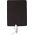 Avenger Flaga Solid Black 30x45cm