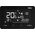 Tech Przewodowy regulator ST-293z v3 czarny, pokojowy dwustanowy zasilany 230V szklany podtynkowy