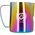 Barista Space Barista Space - Dzbanek do mleka kolorowy Sandy Rainbow 600 ml