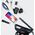 WildMan WILDMAN sakwa rowerowa na kierownice, na zamek E1 1L ( 4" - 7" ) czarna