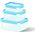 Emsa Emsa Food Clip&Close 508567 3p Σετ διάφανο/μπλε 6449906 4009049303376