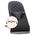 BabyBjorn BABYBJORN bouncer BLISS Cotton Classic Quilt, black + toy, 606130