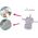 Primabobo PRIMABOBO bath cushion, grey, BL_pp_GREY