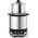 WMF Kuchenka do gotowania ryżu WMF mini (220 W, z pudełkiem na lunch, parowcem, oszczędzająca miejsce, wewnętrzna doniczka z pokrywką na wynos (1,0 l)) cromargan mat