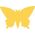 Artequipment DP CRAFT DZIURKACZ OZDOBNY 2,5CM MOTYL uniw