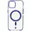 Bizon Case Marco Apple iPhone 14 / Apple iPhone 13 clear with blue frame