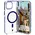Bizon Case Marco Apple iPhone 14 / Apple iPhone 13 clear with blue frame
