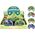 Mega Creative GRA WODNA PAD ZWIERZATKA 13X10X3 MIX4 MC 12/72