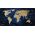 PODKŁADKA POD MYSZ NATEC WORLD DEEP BLUE 800X400MM