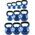 Kettlebell HMS KNV32 gumowany 32 kg