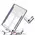Bizon Case Tab Clear Matt Samsung Galaxy Tab S9 / S9 FE lavender