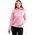 4f Kurtka przejściowa softshell z kapturem damska 4F F215 różowa 4FWSS24TSOFF215 56S L