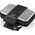 Cloer Cloer Brussels waffle iron 1459 c2 heavy (stainless steel/black, 1,000 watts)