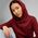 Puma Bluza damska Puma Ess  Logo LAB Hoodie FL bordowa 682987 13 L