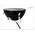 ProGarden Grill kulisty, 37 cm, czarny Lumarko!