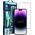 OEM 5D Full Glue Tempered Glass - do iPhone 13 / 13 Pro / 14 czarny + aplikator
