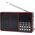 Radio DARTEL RD-180 czerwony