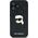 Karl Lagerfeld Karl Lagerfeld KLHCP16SPGKLKIPK iPhone 16 6.1" czarny/black hardcase Monogram Karl Head Pin