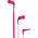 Ακουστικά Vivanco Vivanco Neon Buds, ροζ (37306) 13927036 4008928373066