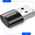 Adapter USB Joyroom USB-C - USB Czarny  (6941237149121)