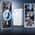 ESR ESR CLASSIC HYBRID HALOLOCK MAGSAFE & TEMPERED GLASS IPHONE 16 CLEAR