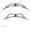 Neomounts DS60-600BL3 uchwyt / stojak do monitorów 68,6 cm (27") Biurko Czarny