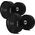 HPC SET ZESTAW HANTLI POLIURETANOWYCH  2 x 2.5 - 25 KG CPU - 275 KG HMS