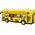 LeanToys Autobus Miejski Żółty Z Napędem Frykcyjnym 1:18
