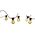 Sirius Home 69510, 10 lamp(s), LED, Outdoor, Black, Transparent, 4.5 m, 1 pc(s)