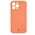 Bizon Case Silicone Magnetic Apple iPhone 16 Pro carrot