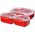 Sistema Sistema Heat & Eat 3 Pack, Set, Red, Polypropylene (PP), Transparent, New Zealand, 141 mm