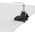 Manhattan 462594 uchwyt / stojak do monitorów 144,8 cm (57") Biurko Czarny
