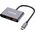 Canyon DS-4 USB Type-C 10000 Mbit/s Szary