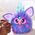 Furby Interactive Plush Toy Purple (EN)
