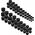 HPC SET ZESTAW HANTLI POLIURETANOWYCH 2 x 40 - 50 KG CPU - 450 KG HMS