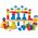 Hape HAPE mediniai blockeliai Build Up and Away, E0427 13784278 6943478005747
