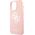 Guess Guess GUHCP13XLS4GWPI iPhone 13 Pro Max 6,7" różowy/pink hard case Silicone 4G Logo